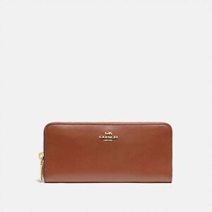 Coach Slim Accordion Zip Wallet